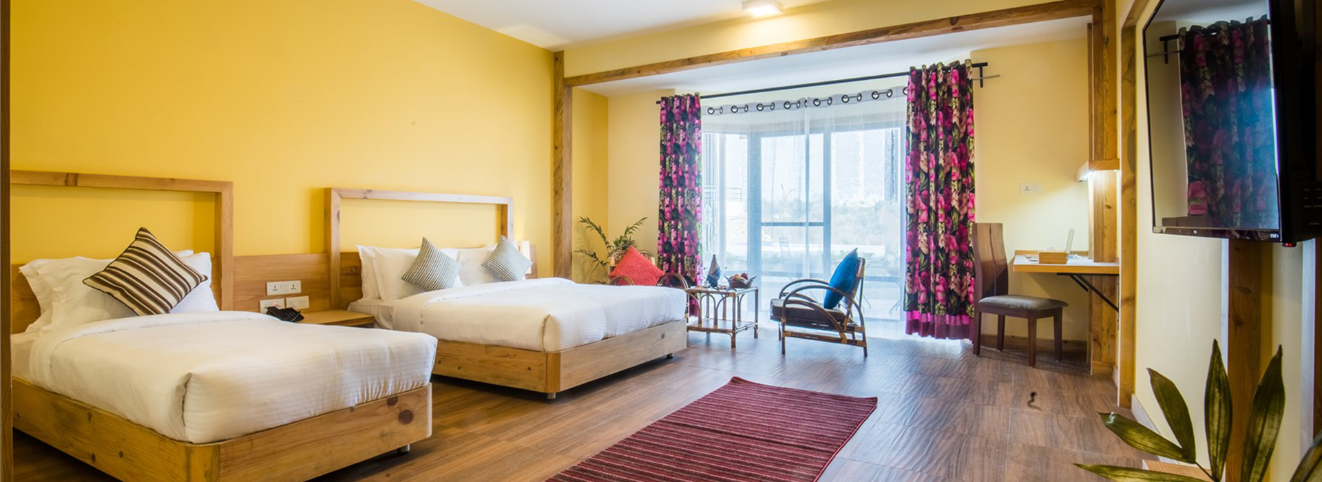 Superior Deluxe Room with Balcony, Mountain view & Airport Transfer